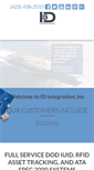 Mobile Screenshot of id-integration.com