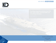 Tablet Screenshot of id-integration.com